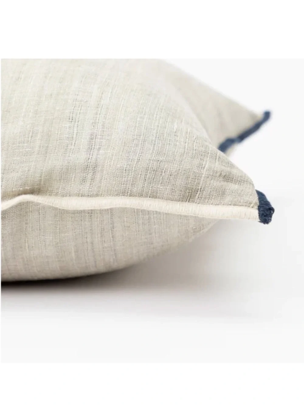 Set of 2 Mcgee and Co Silk and Linen Pillow Covers
